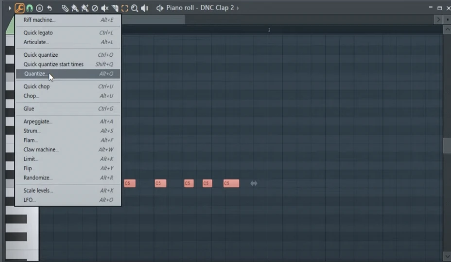 How to Quantize a Song in FL Studio 2