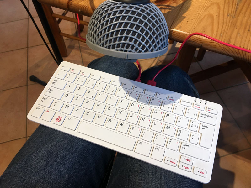 Slow Raspberry keyboard