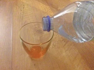 Glass of water, filling 1