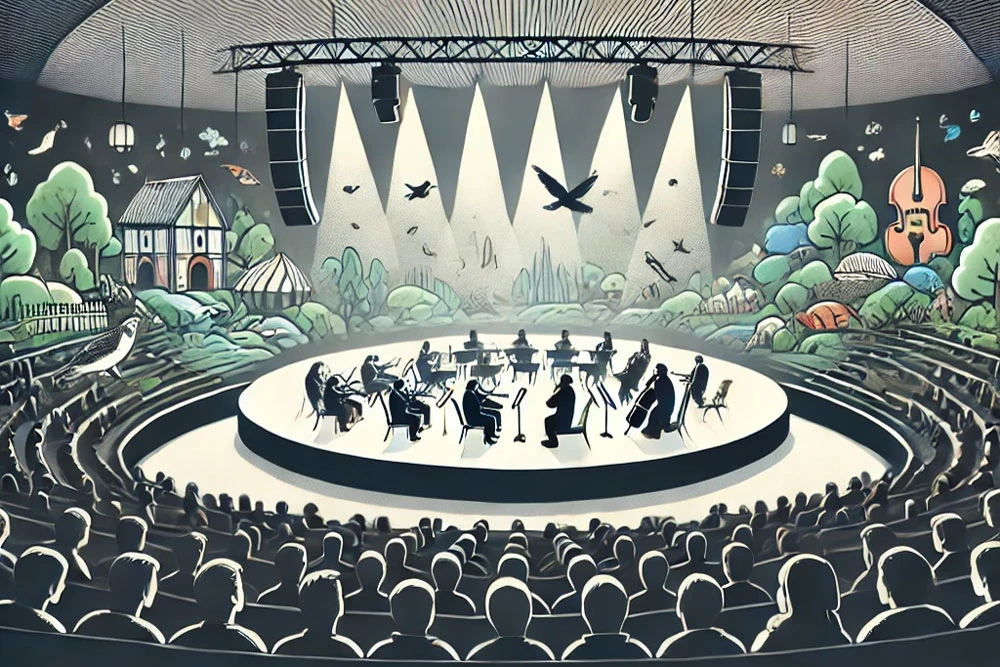 Playlist random concert spectacle ambiances
