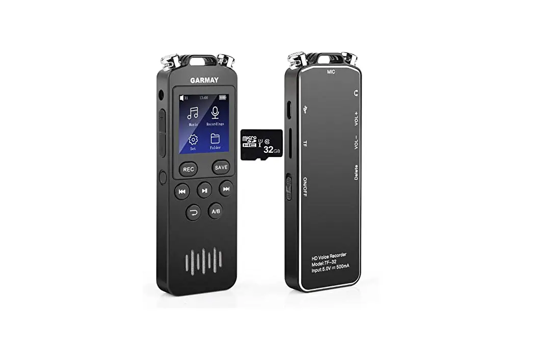 Photo of a Garmay TF-32 dictaphone
