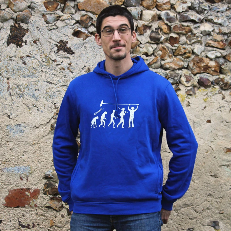 Sweatshirt en coton, avec un dessin sonore imprimé, photo 2