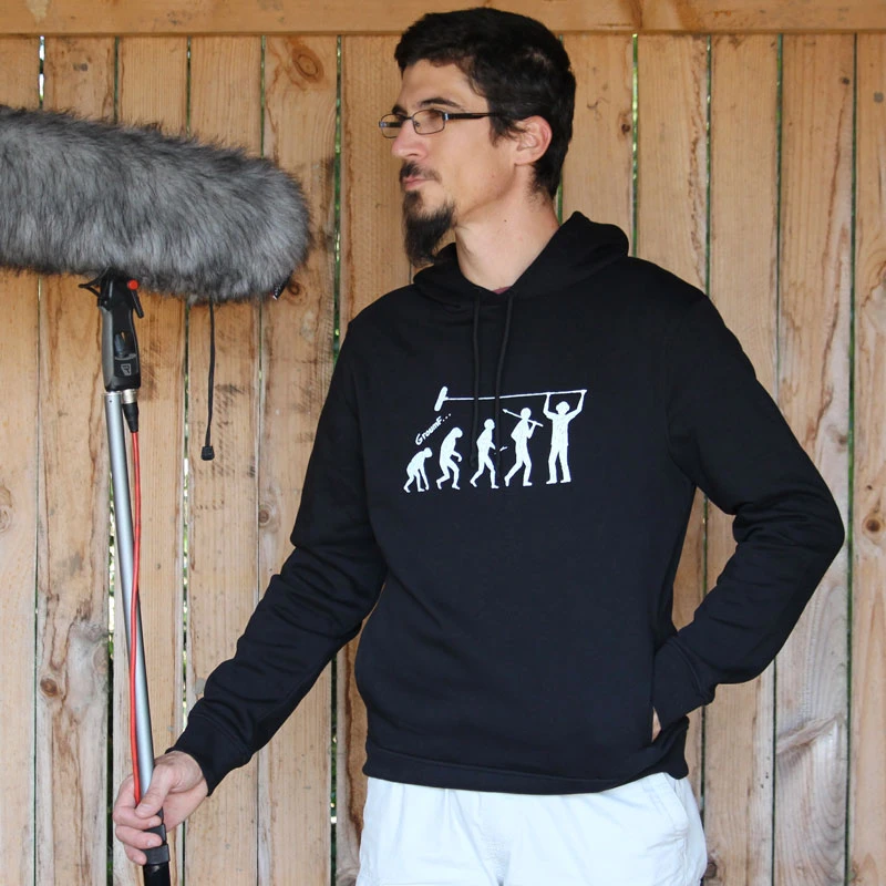 Sweatshirt en coton, avec un dessin sonore imprimé, photo 8