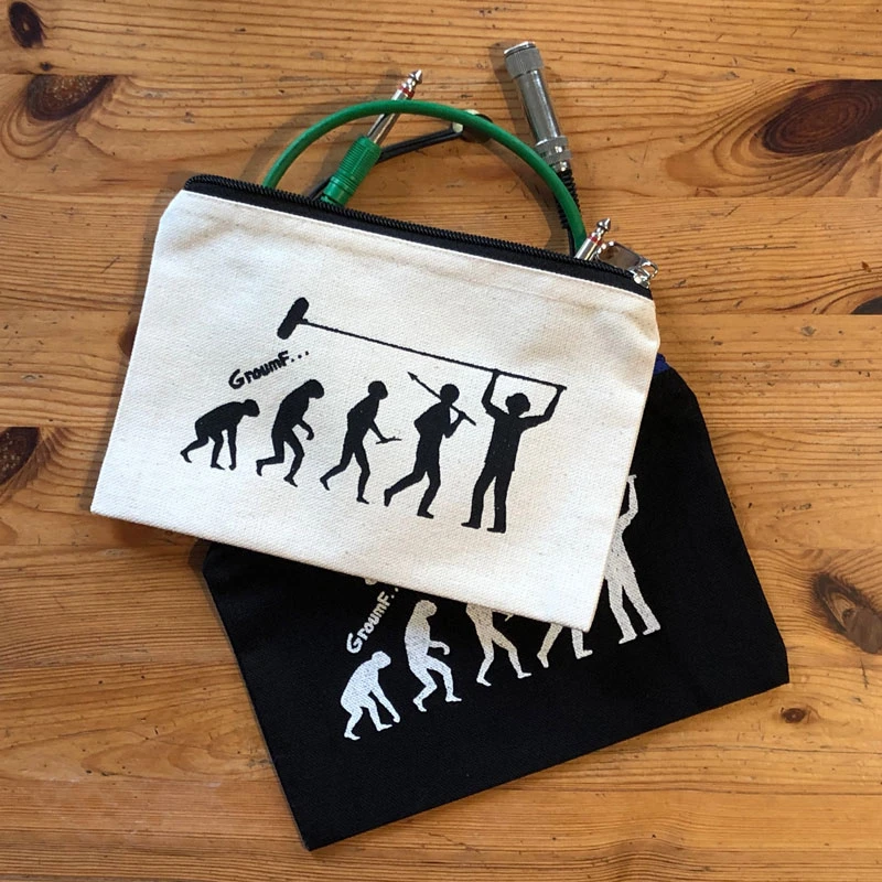 Trousse zippée avec un dessin onomatopée, ou preneur de son, photo 5