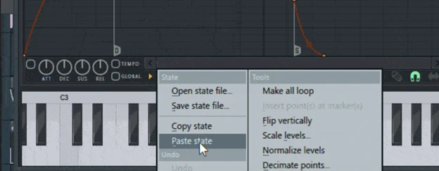 Copy and Paste in FL Studio 9