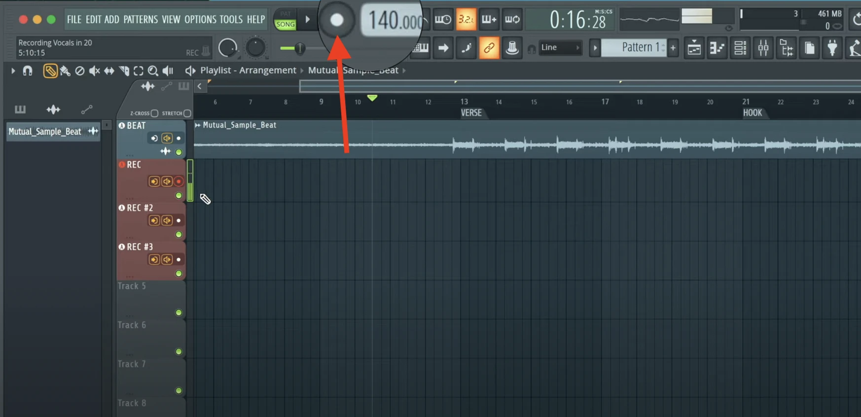 Record Button
