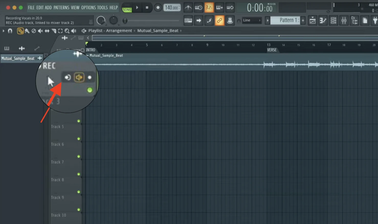 Source Button