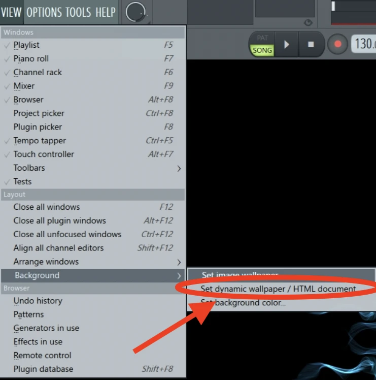 How To Change FL Studio Background 4