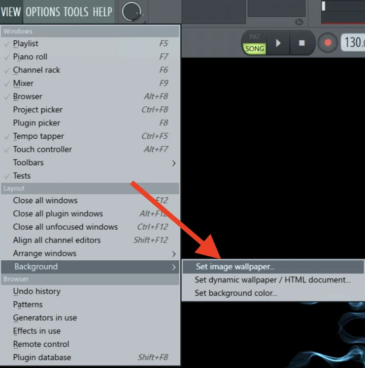 How To Change FL Studio Background - BigSoundBank