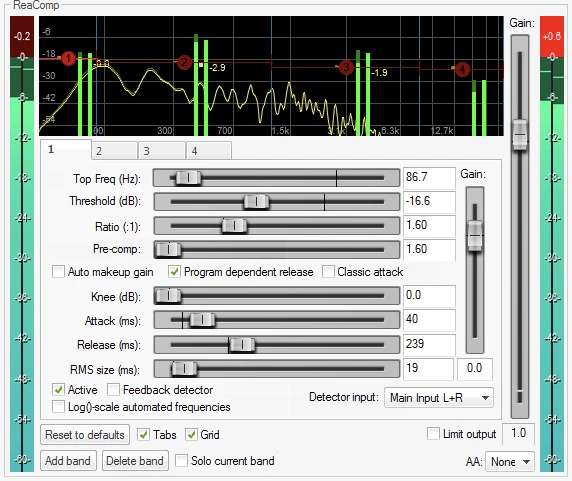 Multiband Compression 7 - Cockos