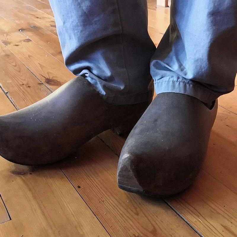 Wooden clog