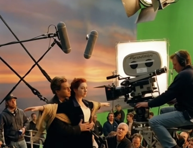 Faux making of titanic3