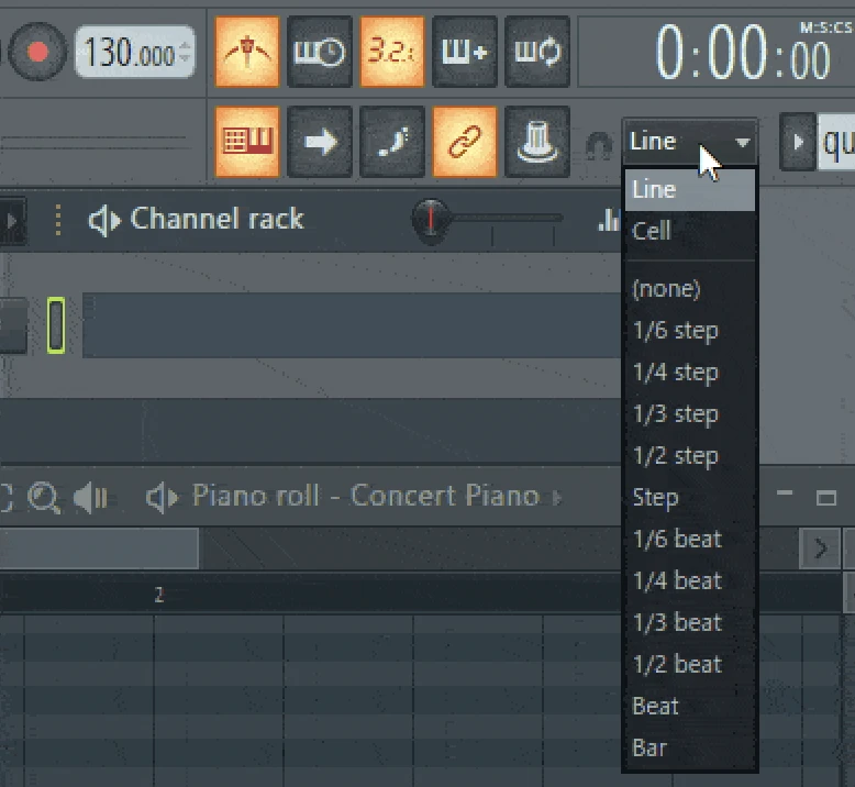 Step 1.1 input quantisation